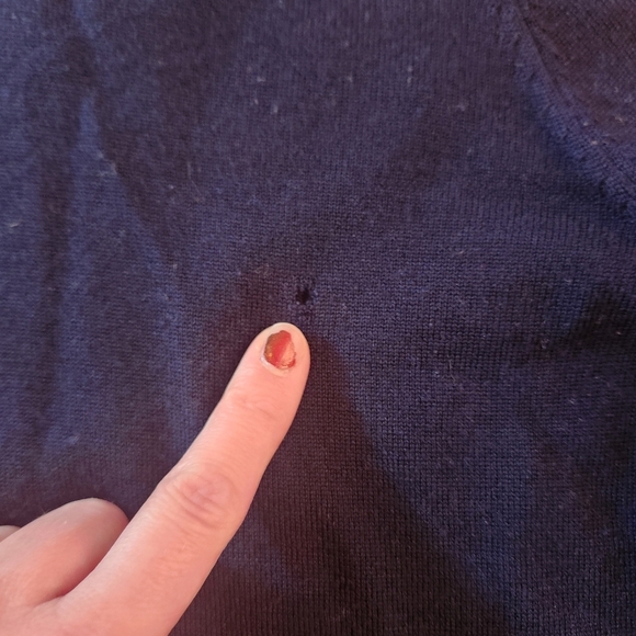 GUC Veronica Beard Roscoe Merino Wool Striped Sweater, Size S - Picture 3 of 7